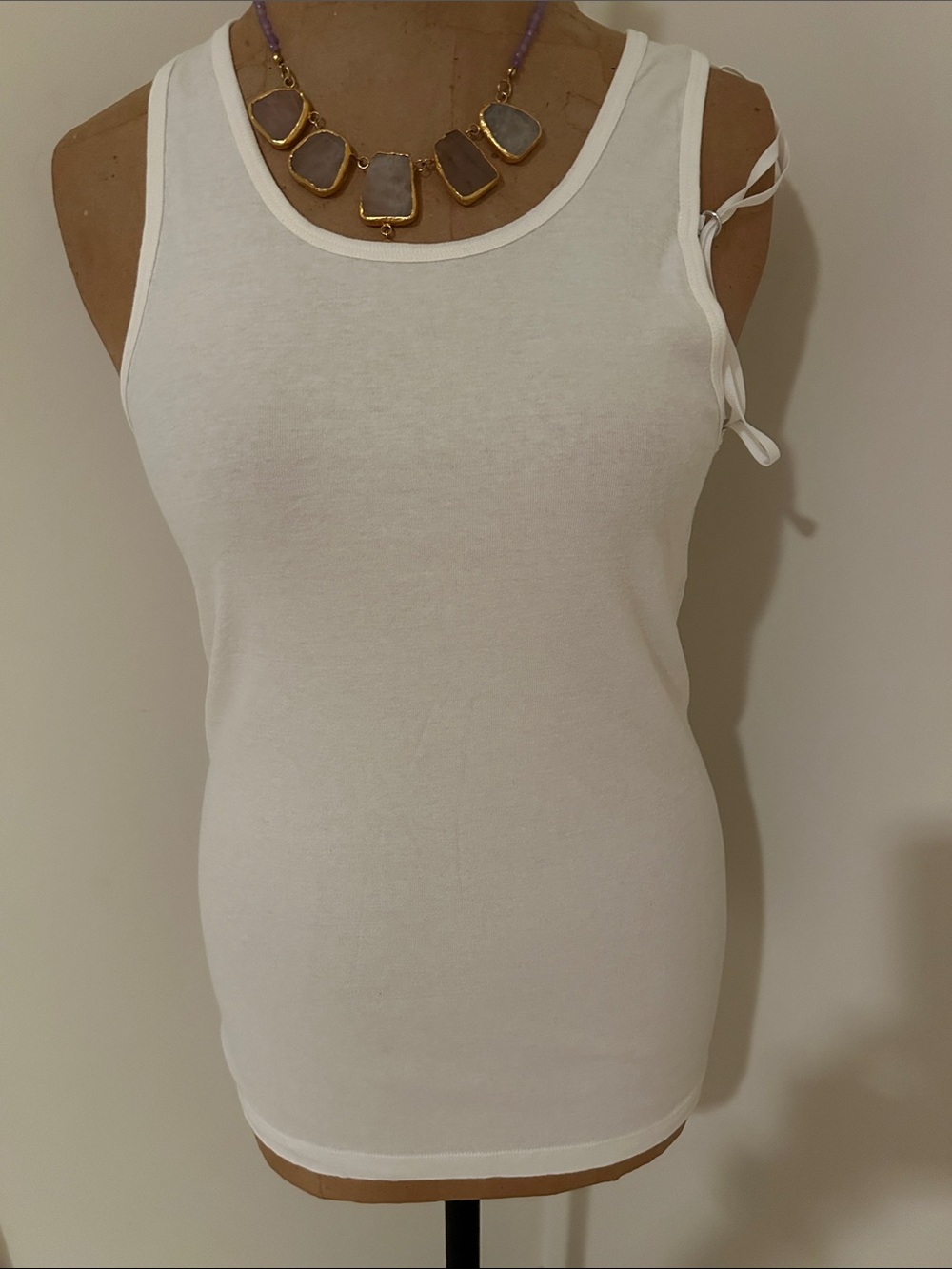Classic Women’s White Tank Top